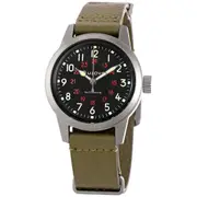 Bulova Archive Series Hack 21 Jewels Luminous Hands Automatic 98A255 Mens Watch