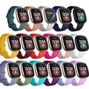 Fitbit Versa 3 4 Sense 2 Watch Strap Replacement Soft Silicone Sports Wrist Band