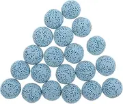 Outanaya 20 Pcs Natural Volcanic Stone Aroma Beads for Essential Oil Diffuser Decorative Beads for Home Car Office Stylish Aromatherapy Stones for Versatile Scents