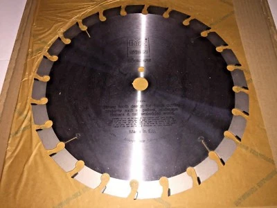 Sagen-Mehring Circular Saw Blade 14" 24 Tooth Dry Cut, Carbide Tipped, New