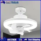 Ceiling Fans with Light RGB/3 Colors Dimmable Remote Control for Home Bedroom
