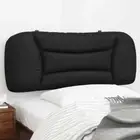 vidaXL Headboard Cushion Black 107 cm King Single Faux Leather HEE