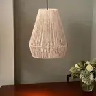 Lamp Shade Dustproof Woven Lampshade for Dining Table Restaurant Bedroom