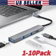 USB C Hub 4 Ports Type C to USB 3.0 Hub Adapter For Lot MacBook Pro Samsung