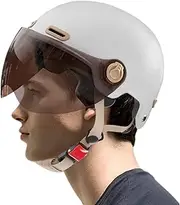 Bike Scooter Helmets - Kids & Adult Helmet, Adults Helmet with Goggle | Bike and Scooter Accessories, Highly Protective Multi Use Open-Face Headgear for Men Women Family and Friends