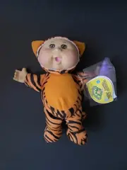 Cabbage Patch Kids Tiger Doll 9” CPK Orange Black Striped w/ Bottle 17
