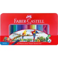 在飛比找蝦皮商城優惠-輝柏 Faber- Castell 60色水性色鉛筆/鐵盒/