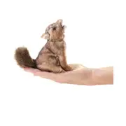 3pc Folkmanis Mini Coyote Finger Puppet Kids/Children Pretend Play Toy 3y+