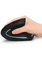Lekvey Ergonomic Mouse, Vertical Wireless Mouse - Rechargeable 2.4GHz (Brand New