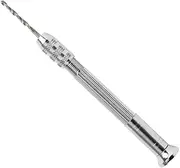 Beaupretty 1Set Nail Hand Drill Manual Piercing Tool for Nail Art Durable and Practical Nail Charm Drill for DIY Manicure Includes Drill Bits for Gel Nails