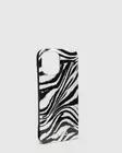 Mimco Zebra Print Back Case for iPhone 13pro Max Brand New