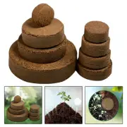 Coco Coir Pellet Fiber Soil 10pcs Starter Kit for Microgreens and Wheatgrass