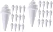 Alipis 2sets DIY Foams Ice Model Kit Unfinished Ice Ornaments for Party Decoration DIY Craft Tools Suitable for Boys and Girls 15pcs*2