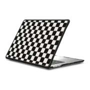 MacBook Air 15-inch (M2 - M4) Impact Case Check Pattern Black Macbook