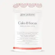 [Glow Proteins] Calm & Focus Vanilla Chai Activated Latte 100 grams | 30 Servings