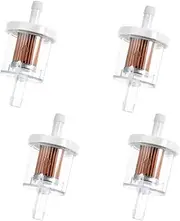 84001895 Fuel Filters 691035 Fuel Filter Replacement Kawasaki 49019-0027 49019-0014 49019-7001 For 691035 493629 84001895 794079 1/4 Inline Fuel filter 12hp 17.5hp 27hp 35hp Engines (Pack of 4)