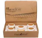 Fiona Professional Lotus Gold Facial Kit, Best In-stat Glow Facial Kit (5x100g).