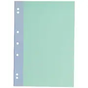 Studymate A4 70gsm 8mm Ruled Binder Book 96 Page Pastel Green