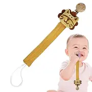 Pacifier Clips Rope,Toddler Burp Cloths Strap Hold - Animal Shapes Anti-Lost Toddler Pacifier Clips for Pacifier, Teether, Hiccup Towel
