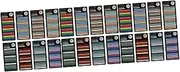 Parliky 3sets Sticky Tabs for Annotating Books Reading Strips Book Tabs Page Markers Household Reading Strips 8sheets*3