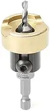 Amana Tool - 55229 Carbide Tipped 82° Countersink with Adjustable Depth Stop & No-