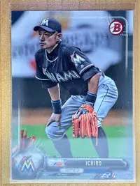 在飛比找Yahoo!奇摩拍賣優惠-MLB 2017 TOPPS BOWMAN ICHIRO