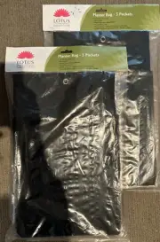 2x NEW 3 Pocket Planter Wall Vertical Garden Hanging 80cm (L) x 45 cm (W)