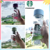 在飛比找蝦皮購物優惠-特惠🚀🚀✨韓國Starbucks星巴克玻璃杯 新款濟州島雙層