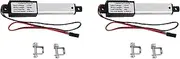 2X Micro-Linear Actuator,2 Inch Stroke, 90N/20.3Lb, Speed 9.5mm/S Electric Waterproof Actuator Motor Linear Actuator 12V