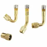 1pcs Copper Tyre Valve Extension Adaptor Tire Stem Extender For Motorcycle Car