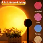 USB Sunset Lamp Sunset Mood Light Living Room Night Light Decor Bar Atmosphere