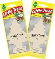 LITTLE TREES Car Air Freshener Twin Pack - Coconut