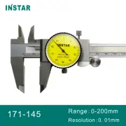 Dial Caliper Stainless Steel 0-150Mm 200Mm Double Way Shock Proof Industrial Qul