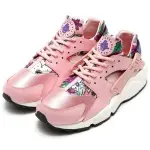 NIKE AIR HUARACHE RUN ULTRA 武士鞋 粉 櫻花粉 花卉 慢跑鞋 女鞋 725076-600