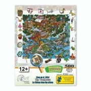 500 Piece Jigsaw Puzzle Rompecabezas Yhe treehouse Play 2705 & FREE T-shirt