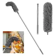 Gutter Cleaning Brush Roofing Tool with Telescopic Extendable Telescopic Pole