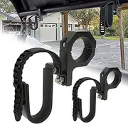 SUNPIE Hunting Tool Rack for UTV Universal Crossbar Holder Mount Compatible with Polaris Canam Pioneer/Talon Kawasaki Arctic Cat CFMOTO/Golf Cart/ATV Truck All Model, Fits 1.75’’- 2’’ Roll Bars