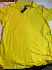Chaps Sun Valley Yellow Nwt Polo New With Tags Way Below Retail Pice