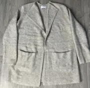 Old Navy Women's Cardigan Sweater Light Tan Size Medium Open Front NWT