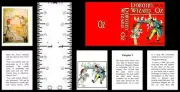 1:12 SCALE MINIATURE BOOK DOROTHY AND THE WIZARD IN OZ ILLUSTRATED
