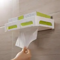 在飛比找樂天市場購物網優惠-紙巾架創意廚房紙巾架抽紙盒壁掛式免打孔廁所吸盤式廁紙架衛生間