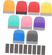 TOGEVAL 1 Set DIY Seal Material Colorful Stamper Shells for Custom Stamps for Envelope Sealing Easy DIY Crafting Supplies for Personal Professional Use