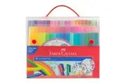 Faber-Castell Connector Pens With Colour Wheel Assorted Pack 80