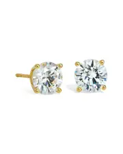 Savvy Cie 18K & Silver Studs