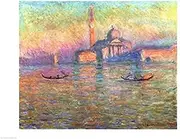 San Giorgio Maggiore, Venice, 1908 Poster Print by Claude Monet (24 x 18)