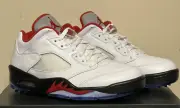 NEW! NIKE AIR JORDAN V LOW RETRO 5 GOLF CLEATS SZ 7 [CU4523-100]