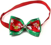 FONDOTIN Pet Bow Ties 20pcs Dog Collar Neckties Dog Accessories Comfortable Pet Tie Fashionable Decor
