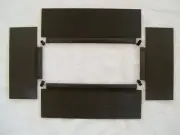 Kim Lighting Barn Door CFL Dark Bronze for LED 2.0 Compact Floodlights
