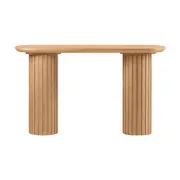 Marty 140cm Console Hallway Entrance Table Natural