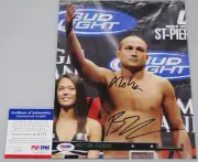 BJ PENN Hand Signed 8'x10' Photo + PSA DNA COA K01571
